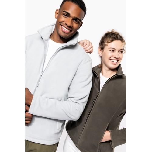 Men's microfleece zip jacket