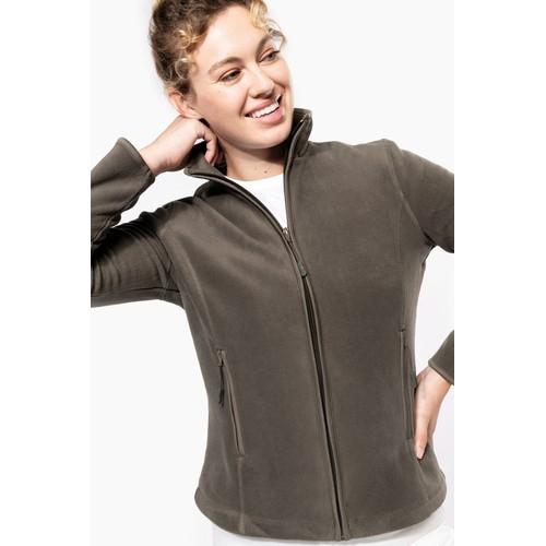 Ladies’ microfleece zip jacket