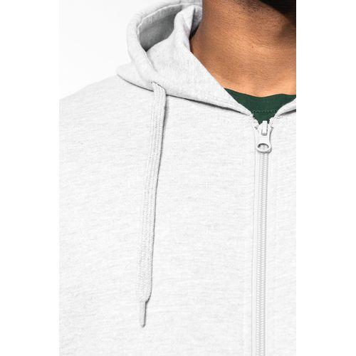 Sweat-shirt zippé capuche unisexe