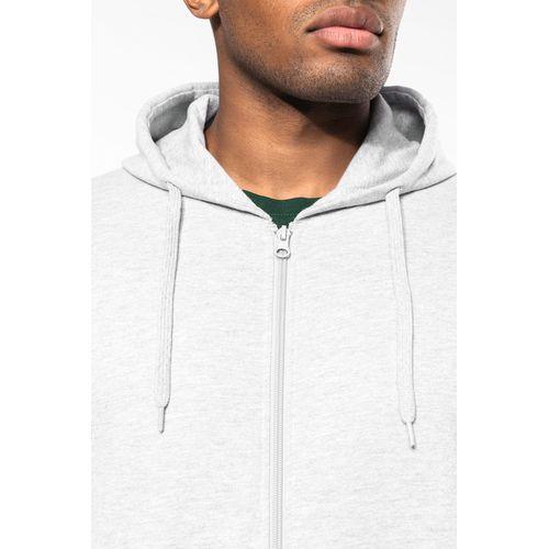Sweat-shirt zippé capuche unisexe