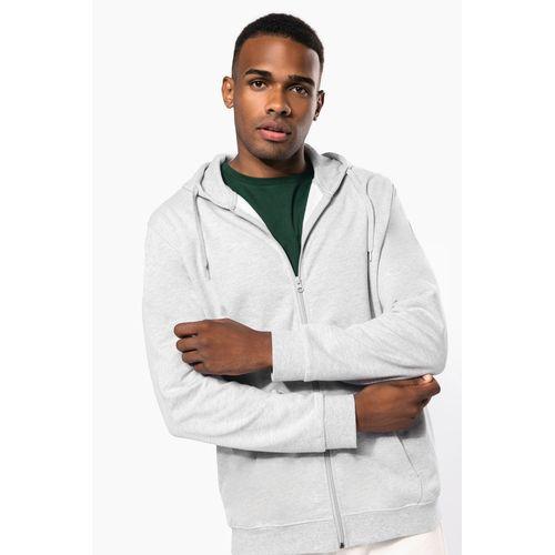 Sweat-shirt zippé capuche unisexe
