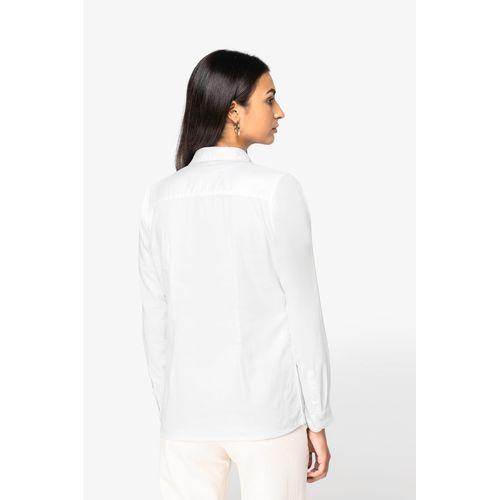 Chemise écoresponsable délavée femme