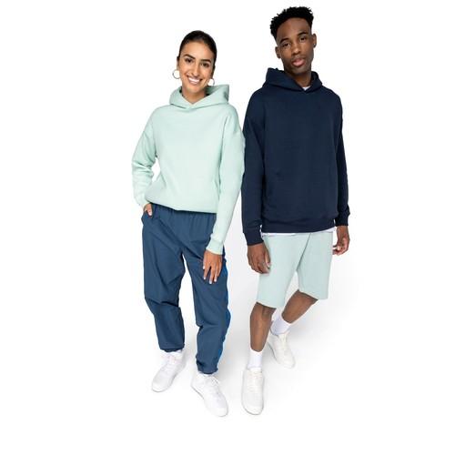 Eco-friendly unisex oversize hooded sweatshirt