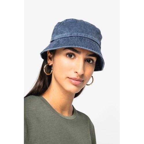 Eco-friendly unisex washed effect bucket hat