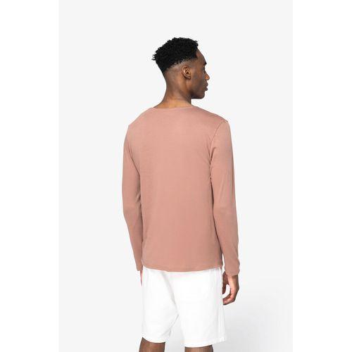 T-shirt écoresponsable délavé manches longues unisexe