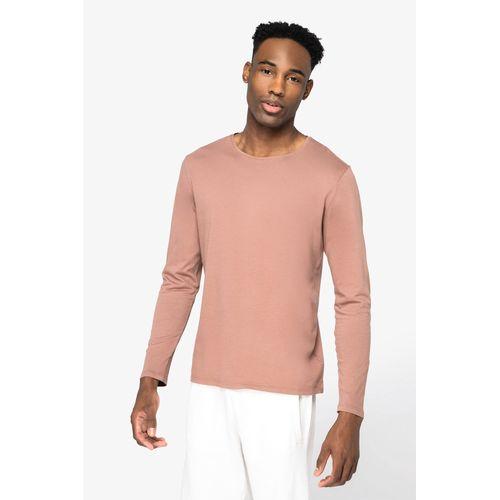 T-shirt écoresponsable délavé manches longues unisexe