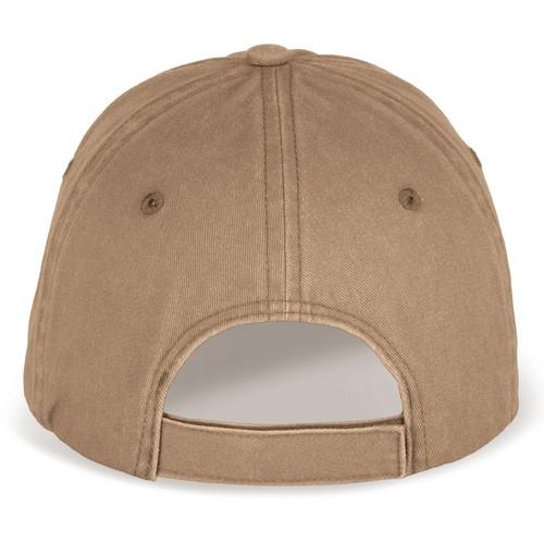 Eco-friendly unisex washed effect cap