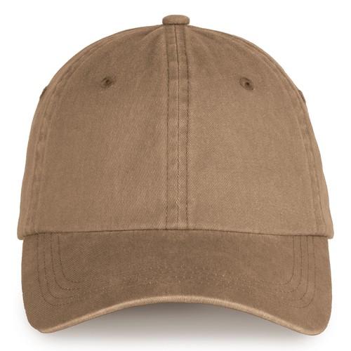 Eco-friendly unisex washed effect cap