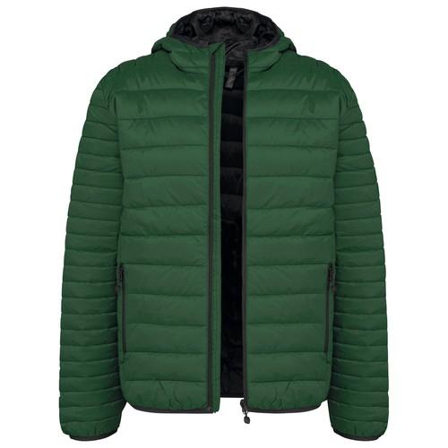 Men's lightweight hooded padded jacket