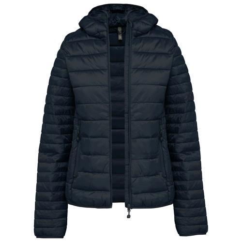 Ladies' lightweight hooded padded jacket