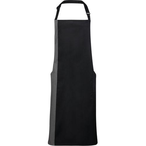 Contrast Bib Apron