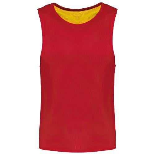 Chasuble réversible multisports unisexe