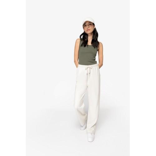 Eco-friendly ladies' loose French Terry jogging trousers