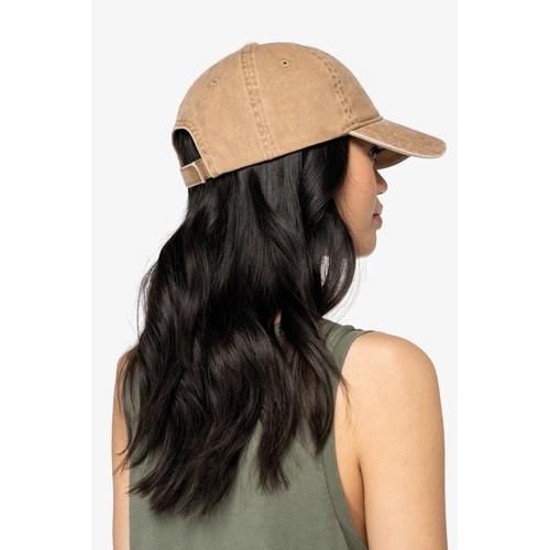 Eco-friendly unisex washed effect cap