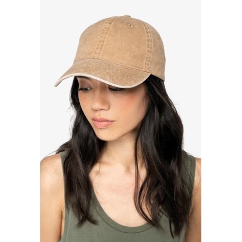 Eco-friendly unisex washed effect cap
