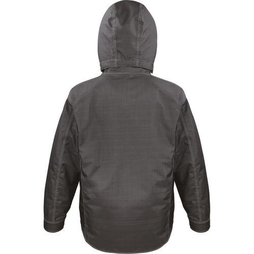 Denim texture rugged jacket