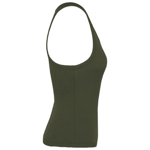 Eco-friendly ladies' rib tanktop