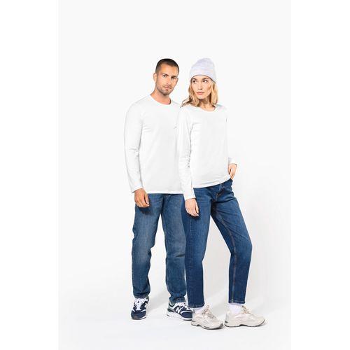 T-shirt col rond manches longues homme