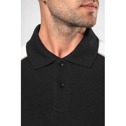 Polo baseball manches courtes