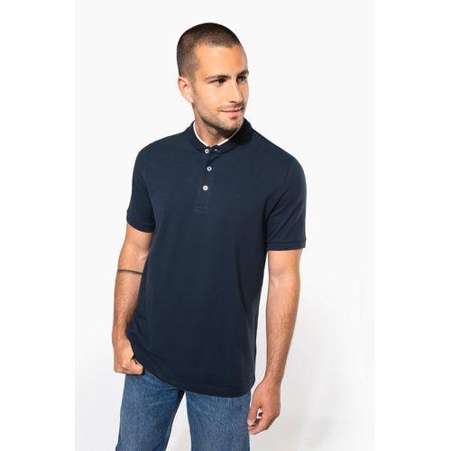 Polo col mao manches courtes homme