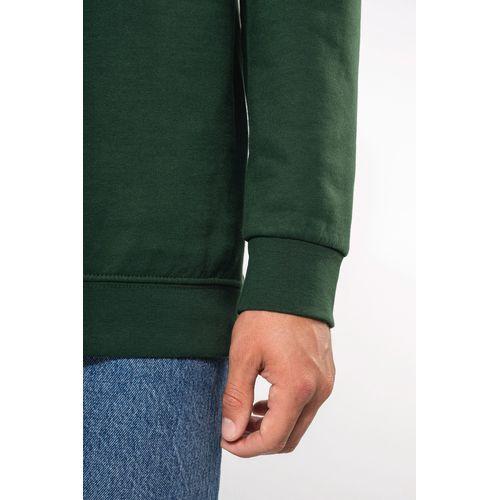 Zip neck sweatshirt