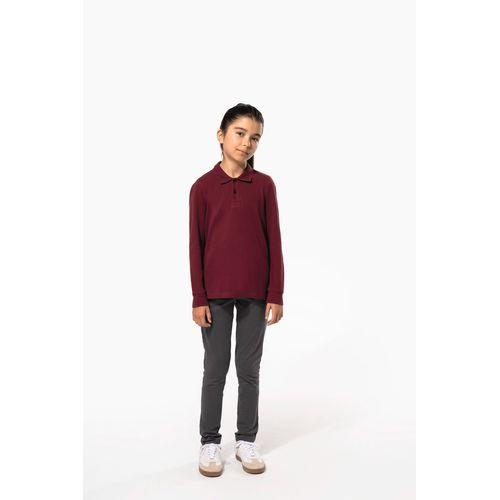 Polo manches longues enfant