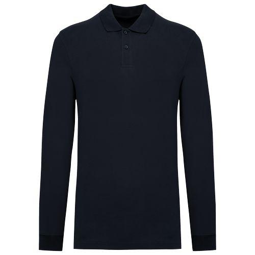 Polo piqué manches longues Bio180 homme