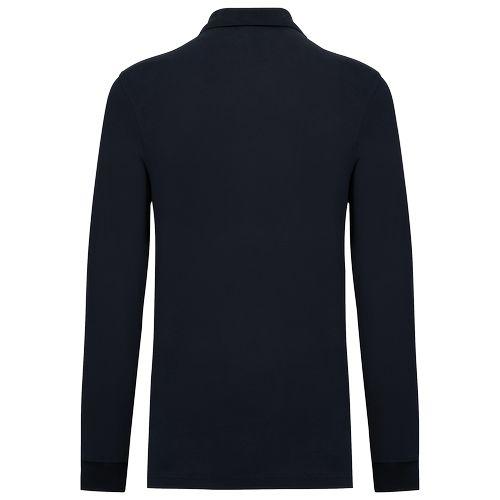 Polo piqué manches longues Bio180 homme