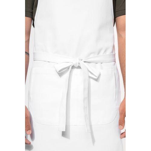 Cotton apron high-temperature washable