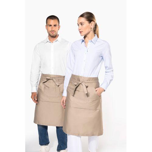 Polycotton long apron