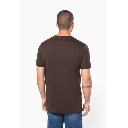 Men's short-sleeved V-neck T-shirt