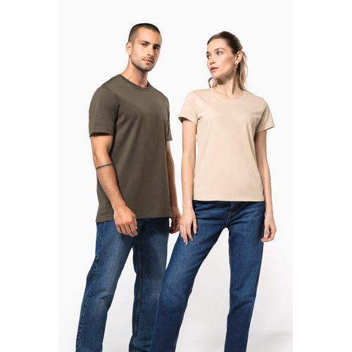 Ladies' short-sleeved crew neck T-shirt
