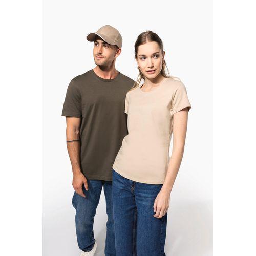 Ladies' short-sleeved crew neck T-shirt