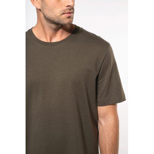 Short-sleeved crew neck T-shirt