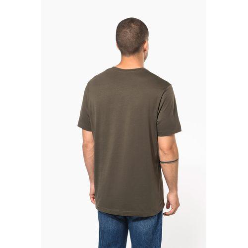 Short-sleeved crew neck T-shirt