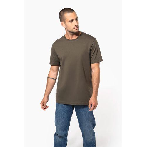 Short-sleeved crew neck T-shirt