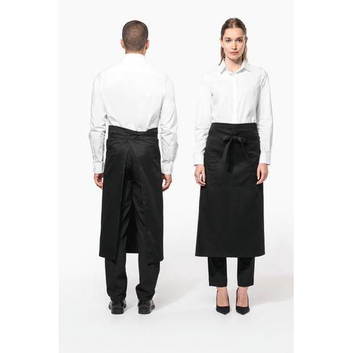 Polycotton extra-long apron