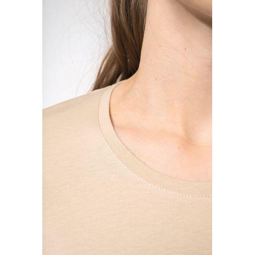 Ladies' short-sleeved crew neck T-shirt