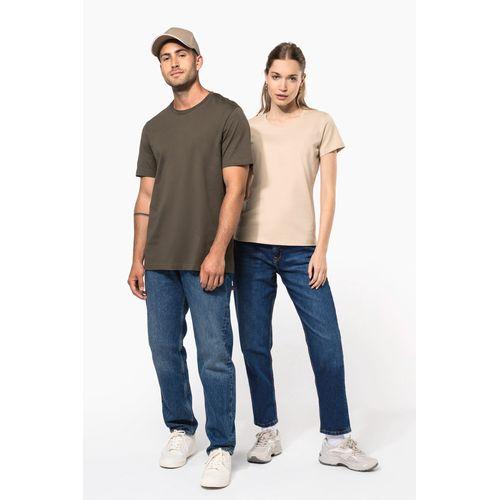Ladies' short-sleeved crew neck T-shirt