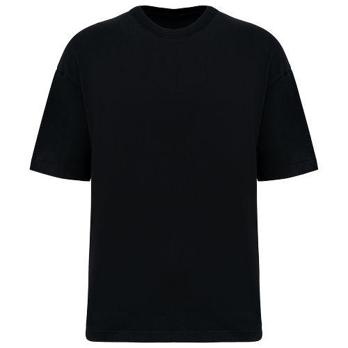 Eco-friendly men's washed effect oversized t-shirt