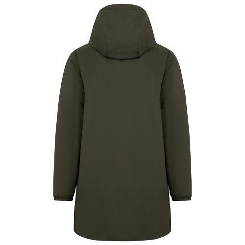 Eco-friendly unisex sherpa-lined waterproof jacket