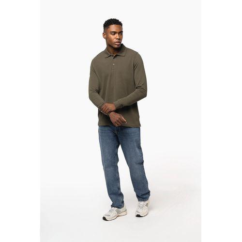 Polo manches longues homme