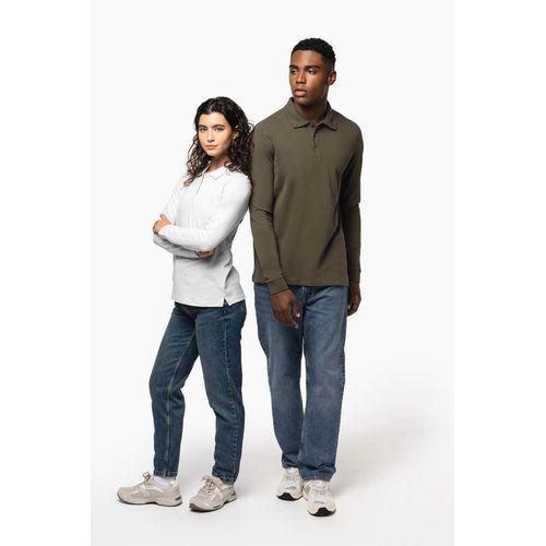 Polo manches longues homme