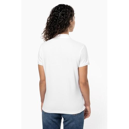 Polo piqué manches courtes femme