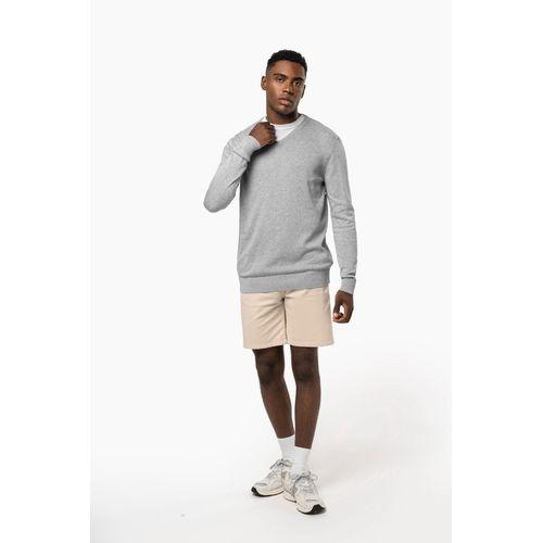 Pull col en V écoresponsable homme
