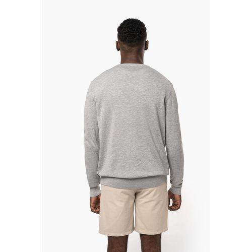 Pull col en V écoresponsable homme