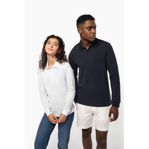 Polo piqué manches longues Bio180 homme