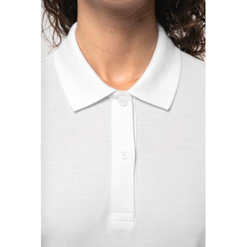 Polo piqué manches longues Bio180 femme
