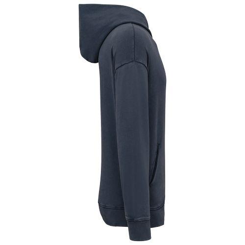 Unisex eco-friendly washed effect oversized hooded sweatshirt