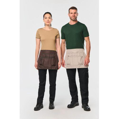 Unisex eco-friendly short gardening apron